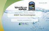 East Valley Water District MBR Technologies - WateReuse · PDF fileEast Valley Water District MBR Technologies January 20, 2015 Presenters: Scott Goldman, P.E. Presentation Outline