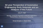 50 year Perspective of Automotive Engineering Body .../media/Files/Autosteel/Great Designs in Steel... · 50 year Perspective of Automotive Engineering Body Materials and an ... Advantages: