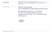 RCED/NSIAD-97-8 Nuclear Nonproliferation: s interest to legally obligate itself to provide the reactors and interim energy to North Korea. Our analysis ... risk protection program