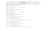 Revised Syllabus for BSL,LL.B(Five Year) w. e. f. 2011-12 - LL B Second Year and B... · Revised Syllabus for BSL,LL.B ... 2. Warren Hastings Plan 1772 3. Judicial plan of 1774 4.