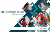 Diversity and Inclusion - TI. · PDF fileTI Diversity Network 5 ... Diversity and Inclusion director ... who they are We recognize that individuality is crucial to effective collaboration