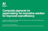 Composite pigments for papermaking: An innovative solution ... - Jonna... · Composite pigments for papermaking: An innovative solution ... Wet-end sizing . additive ... Composite