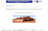 RIIMPO308D Conduct tracked dozer · PDF filePrepared by: Jamin Feddersen Title: Conduct tracked dozer operations Issue Date: 15/12/2014 ... knowledge to operate the D11R in a safe