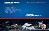 AUDIO SYSTEMS GUIDE.… · musical instrument, ... Unidirectional microphones tend to lose high frequency sensitivity first as the sound source ... Audio Systems Guide for 11 ...