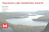 APPL 2011: Raystown Lake Handshake - … Lake... · Raystown Lake Handshake Awards. Allen Gwinn. ... Raystown Conservation Education Partnership ... National Wild Turkey Federation.
