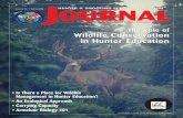 J H OURNALUNTER & SHOOTING SPORTS · PDF fileThe Hunter & Shooting Sports Education Journal is the ... VP for Conservation Programs, NWTF 24 Armchair ... Finally we challenge you to