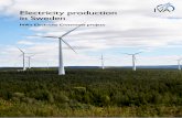 Electricity production in Sweden - IVA · PDF fileTide power plants and plants in flowing water ... share of variable and intermittent power generation ... Siemens Helena Wänlund,