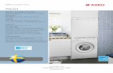 W6324 - Creative Laundry SystemsVentless), W6324/T744C Condenser Dryer Any ASKO family-size dryer can be mounted on top of any matching ASKO washer. Stacking kits are