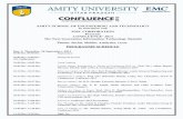 AMITY SCHOOL OF ENGINEERING AND …amity.edu/ASET/confluence2013/schedule.pdfInformation Technology and Management, Gwalior (M.P.) (IE-96) An Efficient way of Articulation or Suppression