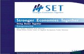 Stronger Economies Together - Southern Rural …srdc.msstate.edu/set/.../files/curriculum/phase-vi/entrepreneurism/... · Stronger Economies Together. Entrepreneurism. Dave Shideler,
