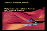 Polymer Selection Guide - Palmer Holland Coating... · Polymer Selection Guide ... Arkema AC Systems for cool ... NEOCAR® Acrylic 820 NEOCAR ® Acrylic 45 8.5 8.5 0.07 150 17 20