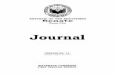 Journal - Senate of the Philippines.pdf · Journal of Session No. 13 and considered it approved. TUESDAY, AUGUST 24, 2010 At this juncture, Senate President Enrile relinquished the