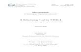 A Refactoring Tool for TTCN-3 - uni-  · PDF fileA Refactoring Tool for TTCN-3 Benjamin Zei