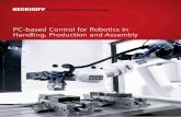 PC-based Control for Robotics in Handling, Production …download.beckhoff.com/download/Document/catalog/Beckhoff...Using TwinCAT Kinematic Transformation, various parallel and serial