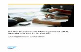 SAP® Disclosure Management 10.0, Starter Kit for U.S. …sapidp/011000358700000646212012E/… · data is distributed from SAP® Planning and Configuration or any back-end system