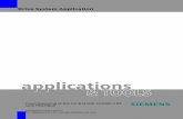 Drive System Application - Siemens · PDF fileDrive System Application Commissioning of the Control Unit ... The application describes each of the steps involved in setting up ...