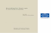 Branding for start-ups - DiVA portal536929/FULLTEXT01.pdf · 4.3 Branding for start-ups & corporate branding theories ... aspect that in our view has a great potential for research