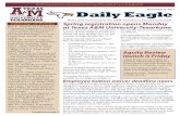 November 8, 2017 News and Information for A&M …tamut.edu/daily-eagle/11082017.pdfVeterans Week Sponsored by Student Veterans Association Monday November 6th Movie Night - Megan Leavey