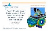 Path Plots and Automated Post Processing in … Advantage CAE Associates are the leading simulation engineers in the North EastCAE Associates are the leading simulation engineers in