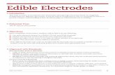 Edible Electrodes - Lincoln · PDF fileEdible Electrodes is a drop-in lesson intended for late-elementary through ... (Motivation) Distribute blank ... have students categorize list