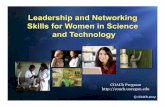 Leadership and Networking Skills for Women in … and Networking Skills for Women in Science and Technology ... Think of an individual that you know in your workplace