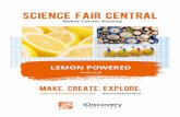 science fair central · PDF fileIt all comes down to chemistry! ... 2 cards or some cards need to be copied twice so there are enough for each student in the class. ... Develop a model