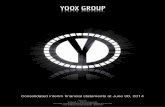 YOOX GROUPcdn3.yoox.biz/cloud/yooxgroup/uploads/doc/2014/... · YOOX GROUP CONSOLIDATED INTERIM ... specialist online retailers 6 Historical and prospective data for the sportswear