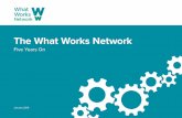 The What Works Network - gov.uk  Generating Evidence 21 Translation 27 Adoption ... Policy Profession leads; departmental Heads ... amount of video evidence available to