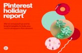 Pinterest holiday report - Pinterest for Business · PDF filePinterest holiday report Lorem ipsum ... handbags, bracelets Noteworthy names Hermès cu˚inks, Ladurée macarons, Dior