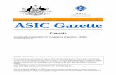 Published by ASIC ASIC Gazettedownload.asic.gov.au/media/1784321/um4_14.pdf · No. UM4/14, Tuesday, 9 September 2014 Published by ASIC ASIC Gazette . ... Bhushan Steel Australia Pty