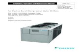 Air-Cooled Scroll Compressor Water Chillers - Daikin …lit.daikinapplied.com/bizlit/DocumentStorage/AirCooledChiller/... · Air-Cooled Scroll Compressor Water Chillers ... changes