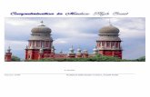 A Profile January 2008 National Informatics Centre, … Systems in use at Madras High Court ¾ Display systems are installed at principal bench and Madurai bench to know the status