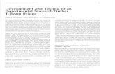 Development and Testing of an Experimental Stressed …onlinepubs.trb.org/Onlinepubs/trr/1990/1275/1275-010.pdf · Development and Testing of an Experimental Stressed-Timber T-Beam