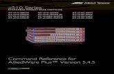 Command Reference for x510 Series Switches Running · PDF fileC613-50058-01 REV A x510 Series STACKABLE GIGABIT EDGE SWITCHES Command Reference for AlliedWare Plus™ Version 5.4.5