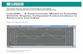 LakeVOC—A Deterministic Model to Estimate Volatile  A Deterministic Model to Estimate Volatile Organic Compound Concentrations in Reservoirs and Lakes Open-File