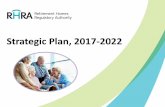 Strategic Plan, 2017-2022 - rhra.ca · PDF file• Vision and Mission ... • Strategic Plan 2022, articulates a new Vision and Mission and ... •Reduce reliance on fees revenues