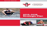 2013-2016 Strategic Plan - Rowing Canadarowingcanada.org/sites/default/files/pdf/rowingcanada_strategic... · Preface Vision 2020 Rowing Canada Aviron ... 2013-2016 Strategic Plan,