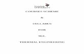 SYLLABUS FOR M.E. THERMAL ENGINEERING14.139.242.100/images/mech_dept/ME Thermal Engineering Scheme.pdf · 1 PTH391 SEMINAR (linked with the dissertation) - - ... two stroke engine