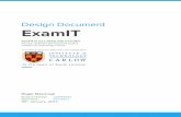 ExamIT - Institute of Technology, Carlowglasnost.itcarlow.ie/~softeng4/C00169733/design.pdfDesign Document ExamIT AUTOMATIC TEST CORRECTION PLATFORM 4th year, Software Development