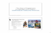 “Ten Steps of Engagement For Managers and Leaders” Leadership …employeeengagement.com/wp-content/uploads/2013/04… ·  · 2013-04-05“Ten Steps of Engagement For Managers