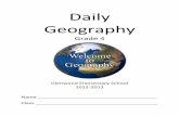 Daily Geography - Rose Tree Media School District / Overvie Geo... · Daily Geography Grade 4 – Week 1 Use your desk map and/or atlas to answer the questions in complete sentences.