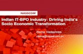 Indian IT-BPO Industry: Driving India’s Socio Economic ... ji -impact of it-bpo industry-1...Indian IT-BPO Industry – Young Industry inventing, reinventing, transforming in a short