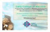 Student & Parent Information Nights January 4 and 9, … & Parent Information Nights January 4 and 9, 2018 Welcome! Introductions Dr. AlesiaFlye Chief Academic Officer, Macomb Intermediate