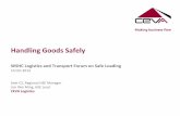 Handling Goods Safely - Workplace Safety and Health · PDF file · 2014-10-27Handling Goods Safely ... finished goods •One and two man ... • Wheel Choke placed to prevent container