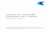 Standard Call Centre Reporting Guide - Telstra - mobile ... · PDF fileTelstra IP Telephony Standard Call Centre Reporting Guide ... Report Format – The output format of the report.