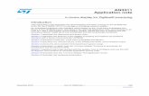 AN3311 Application note - Home - S · PDF fileAN3311 Application note In-home display for ZigBee® smartplug ... based on the “multi-input embedded GUI ... The ZigBee smartplug board
