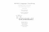 RFID Luggage Tracking - College of Engineering, … Luggage Tracking Michigan State University ECE 480 Design Team 1 Fall 2015 Project Sponsor: Dr. Satish Udpa Project Facilitator: