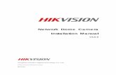 Network Dome Camera Installation Manual - Hikvision Manual of Network... · Network Dome Camera . Installation Manual . ... DISCLAIMER STATEMENT ... The ceiling mount is a suitable