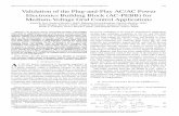 Validation of the Plug-and-Play AC/AC Power … of the Plug-and-Play AC/AC Power Electronics Building Block (AC-PEBB) for Medium-Voltage Grid Control Applications Amrit R. Iyer, Student