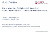 China Advanced Coal Chemical Dynamics Risks ... · PDF file(HCAS Human Capital, EA Enterprise Application, FAS Financial Advisory, ERS Enterprise Risk, Tax Advisory and Audit) Deloitte